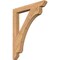 Ekena Millwork Legacy Slat Smooth Bracket, Western Red Cedar, 3 1/2"W x 30"D x 38"H BKT04X30X38LEC06SWR - alternate 1